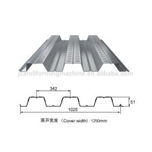 Widen type 1025 plate-forme de laminage de plancher de plancher populaire en Inde kenya, largeur d&#39;alimentation 1450 feuilles